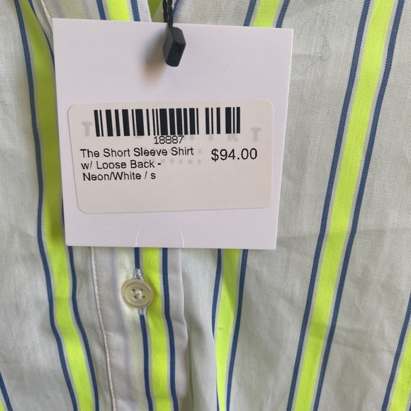 THE SHIRT by Rochelle Behrens Striped Button-Down Blouse - Picture 4 of 15